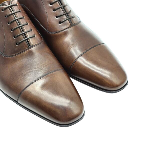 Christian Louboutin Greggo Leather Oxford Shoes in Brown EU 43.5 US 10.5 - $995 - Picture 6 of 9